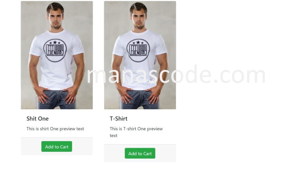 Django ecommerce tutorial from manascode.com